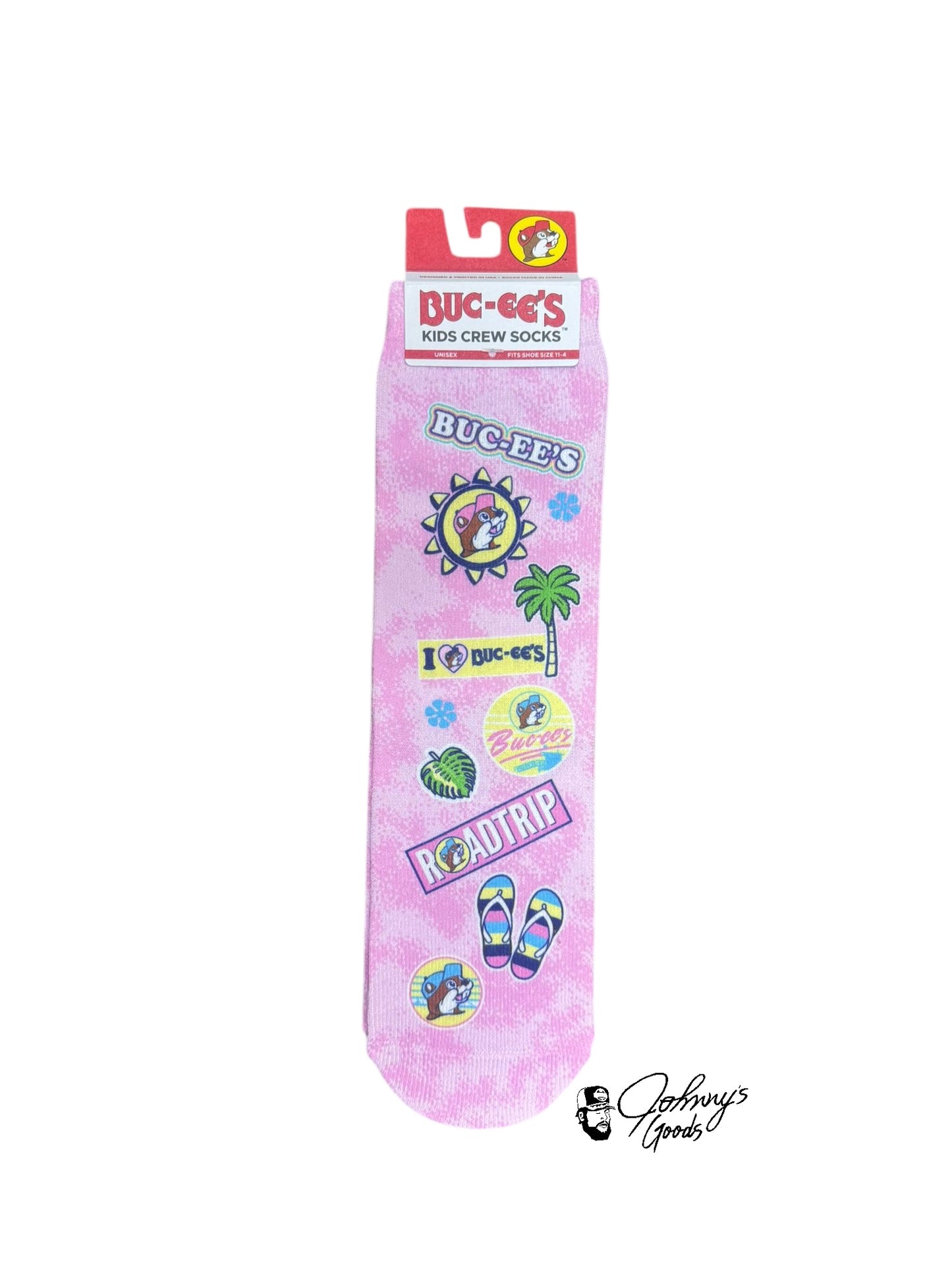 Buc-ee's Kids Crew Socks - Comfortable, Fun, and Stylish Socks for Kids