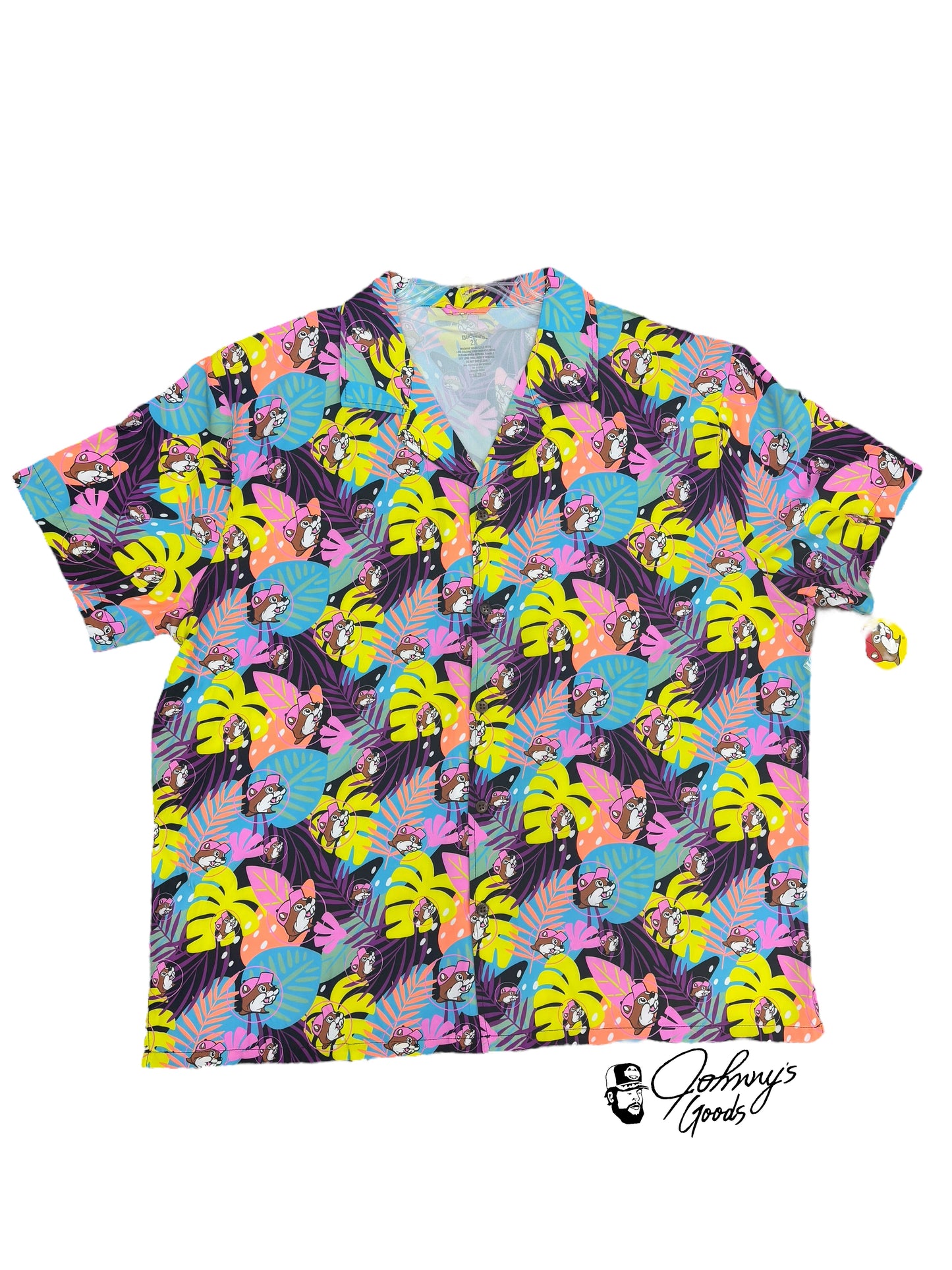 Buc-ee’s Men’s Tropical Camper Shirt 2025