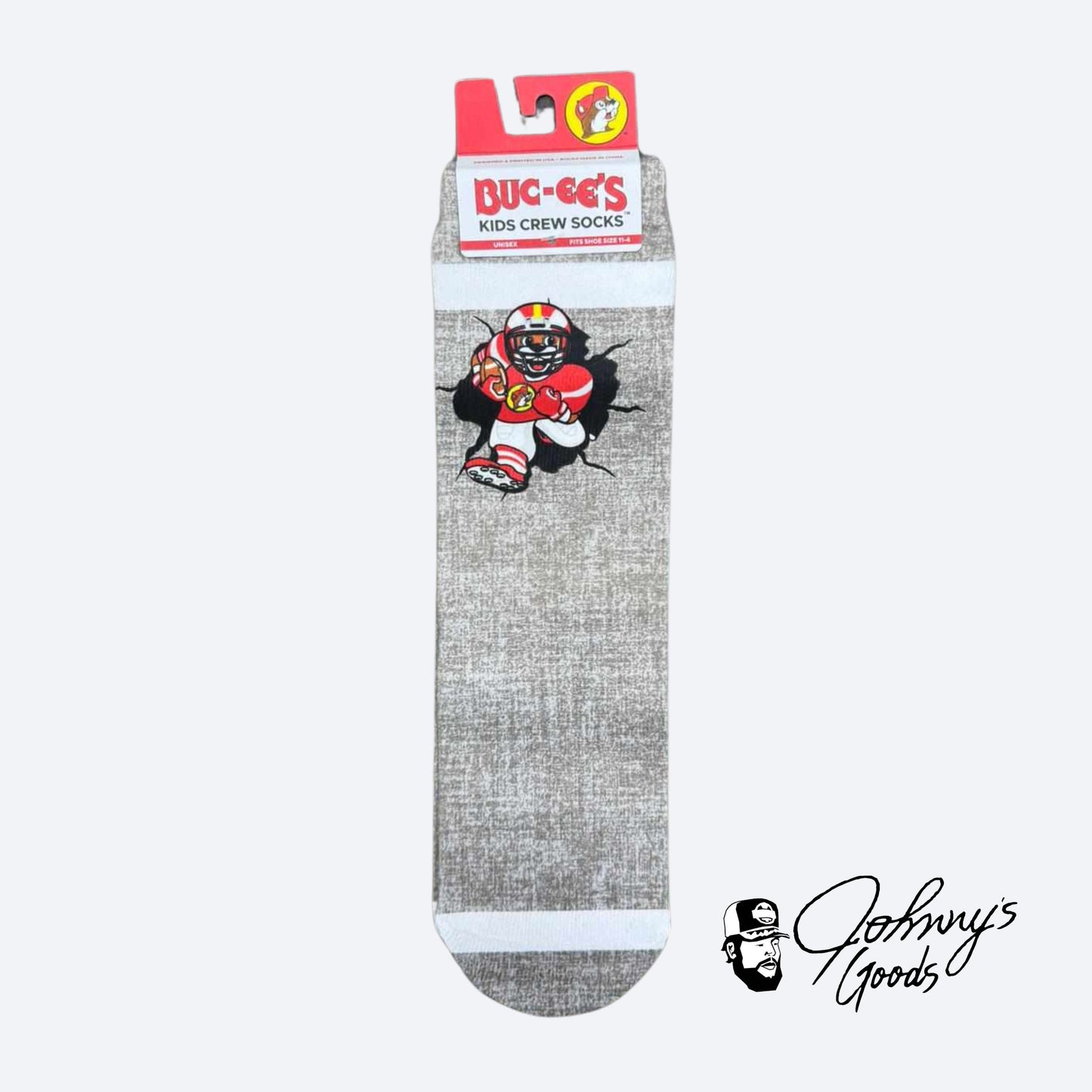 Buc-ee's Kids Crew Socks - Comfortable, Fun, and Stylish Socks for Kids