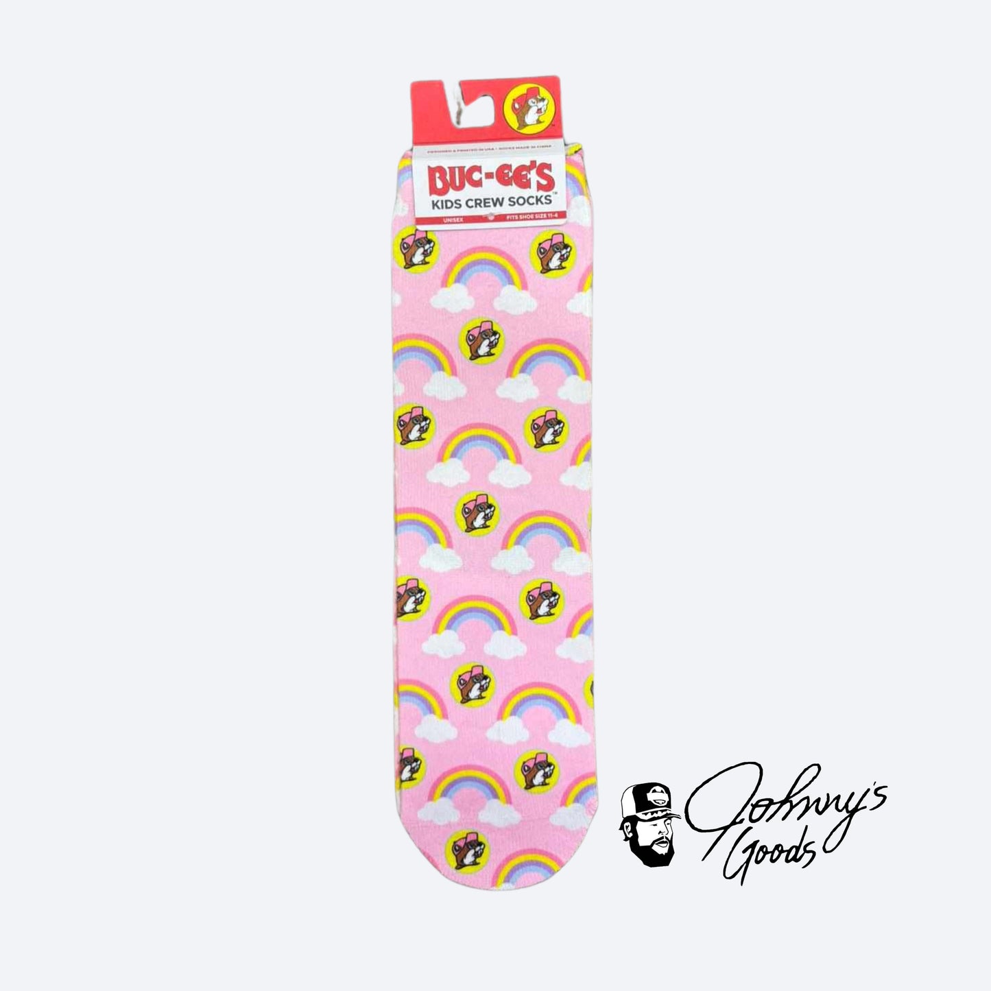 Buc-ee's Kids Crew Socks - Comfortable, Fun, and Stylish Socks for Kids