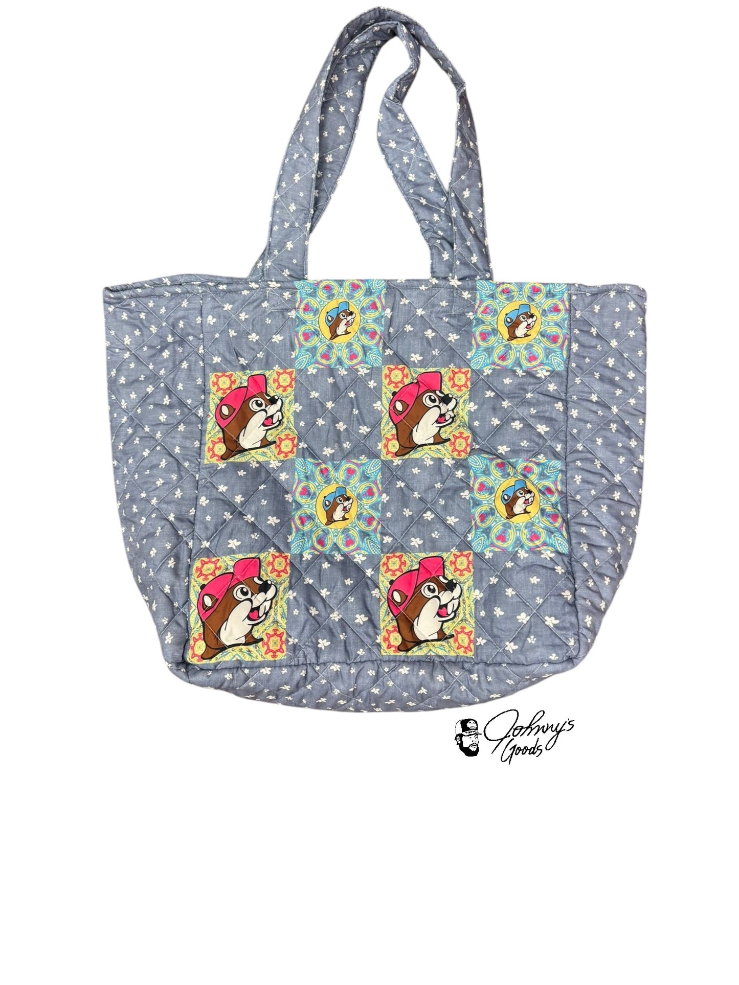 Buc-ee's Quilted Fabric Tote Bags