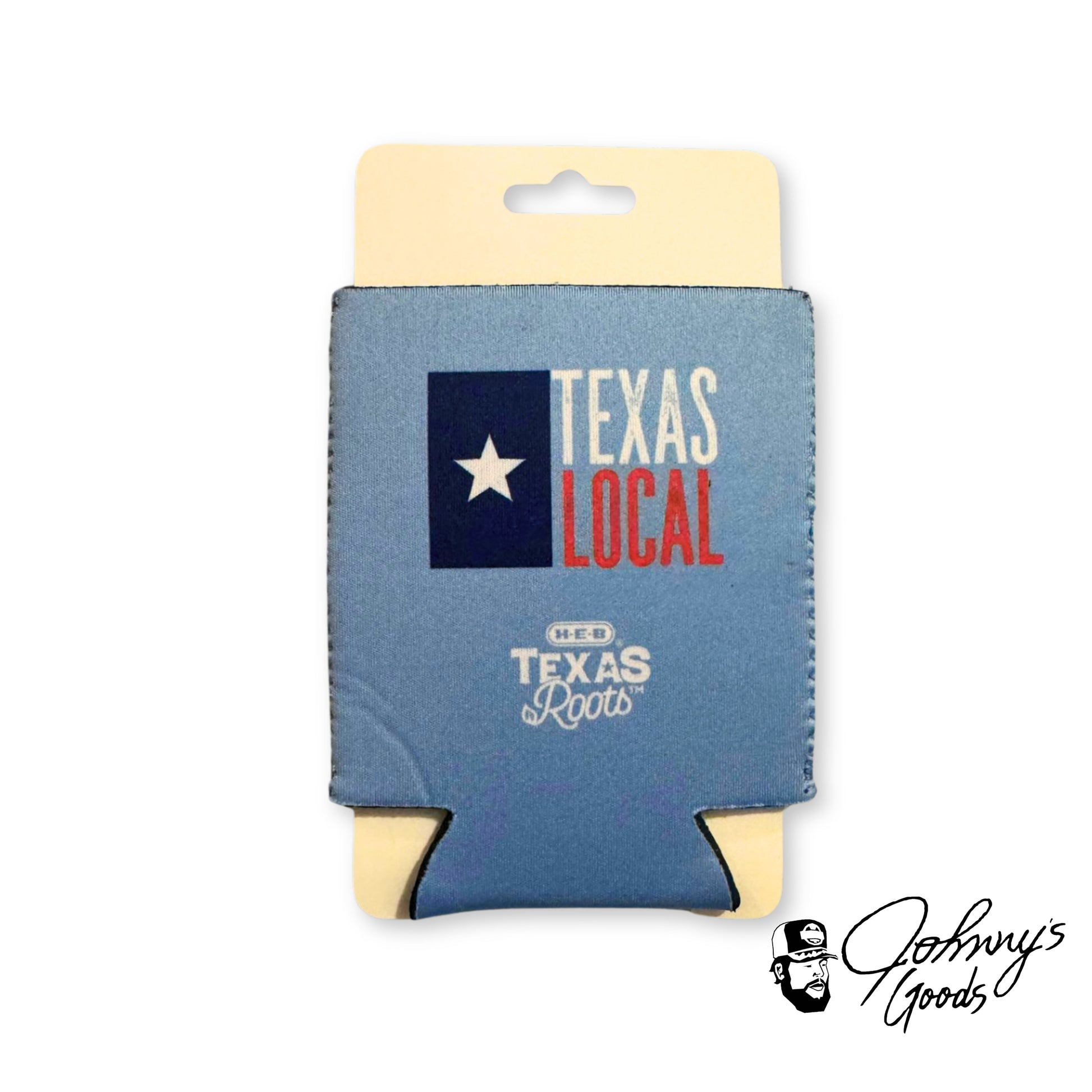 HEB Brand Shop Texas Local Drink Sleeve - Light Blue 12 Oz