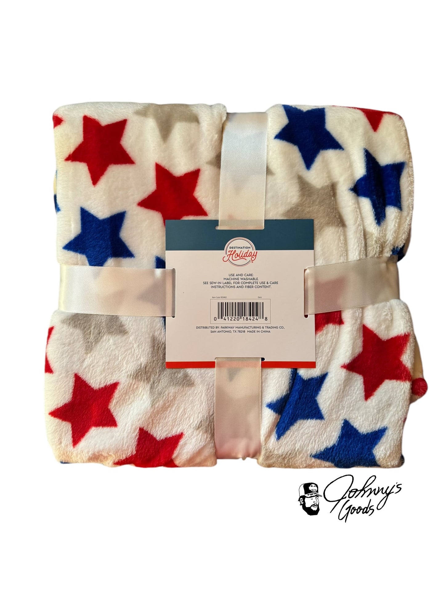 HEB Red White Blue Blankets