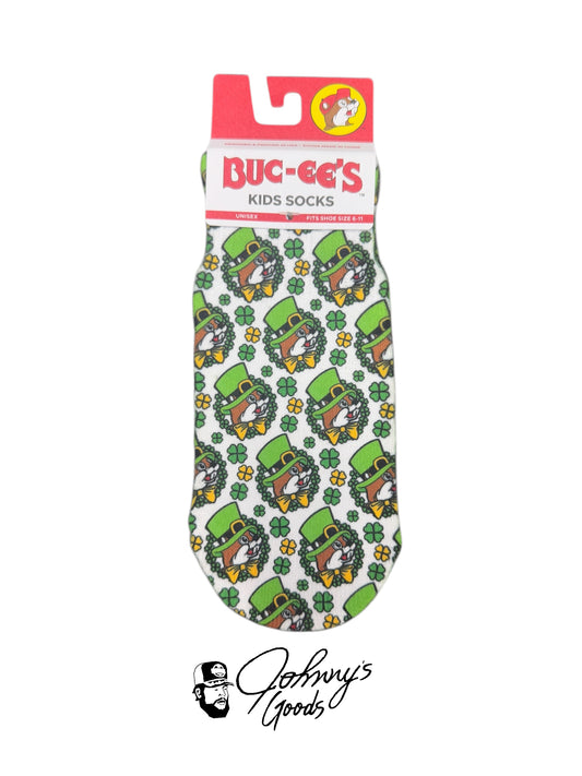 Buc-ee’s St. Patrick’s Day Socks 2025