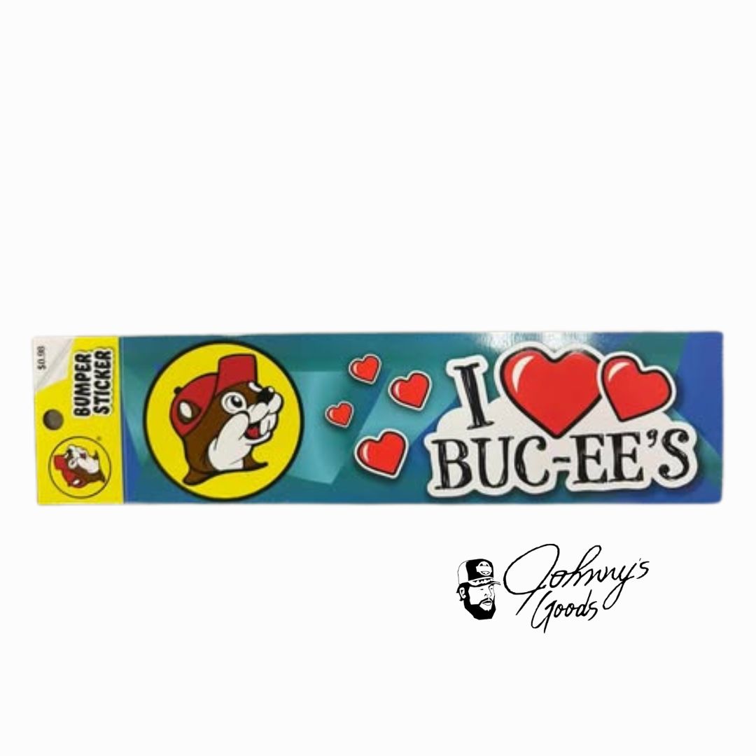 Buc-ee's Bumper Sticker - Fun Designs: Logo, Texas Pride, and More for Cars & Coolers