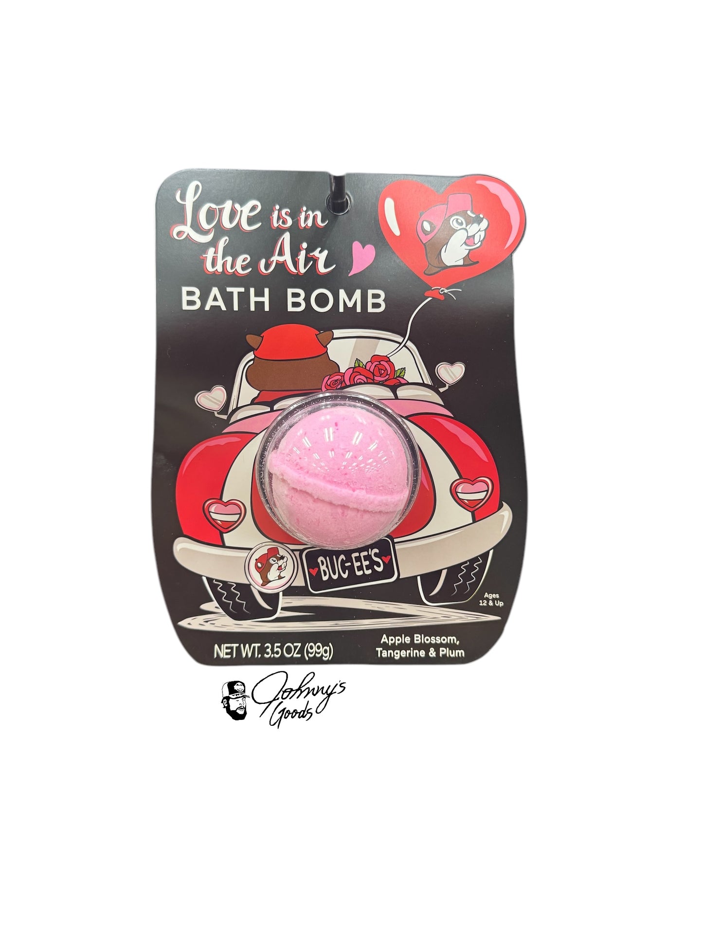 Buc-ee Valentine Bath and Shower Bombs