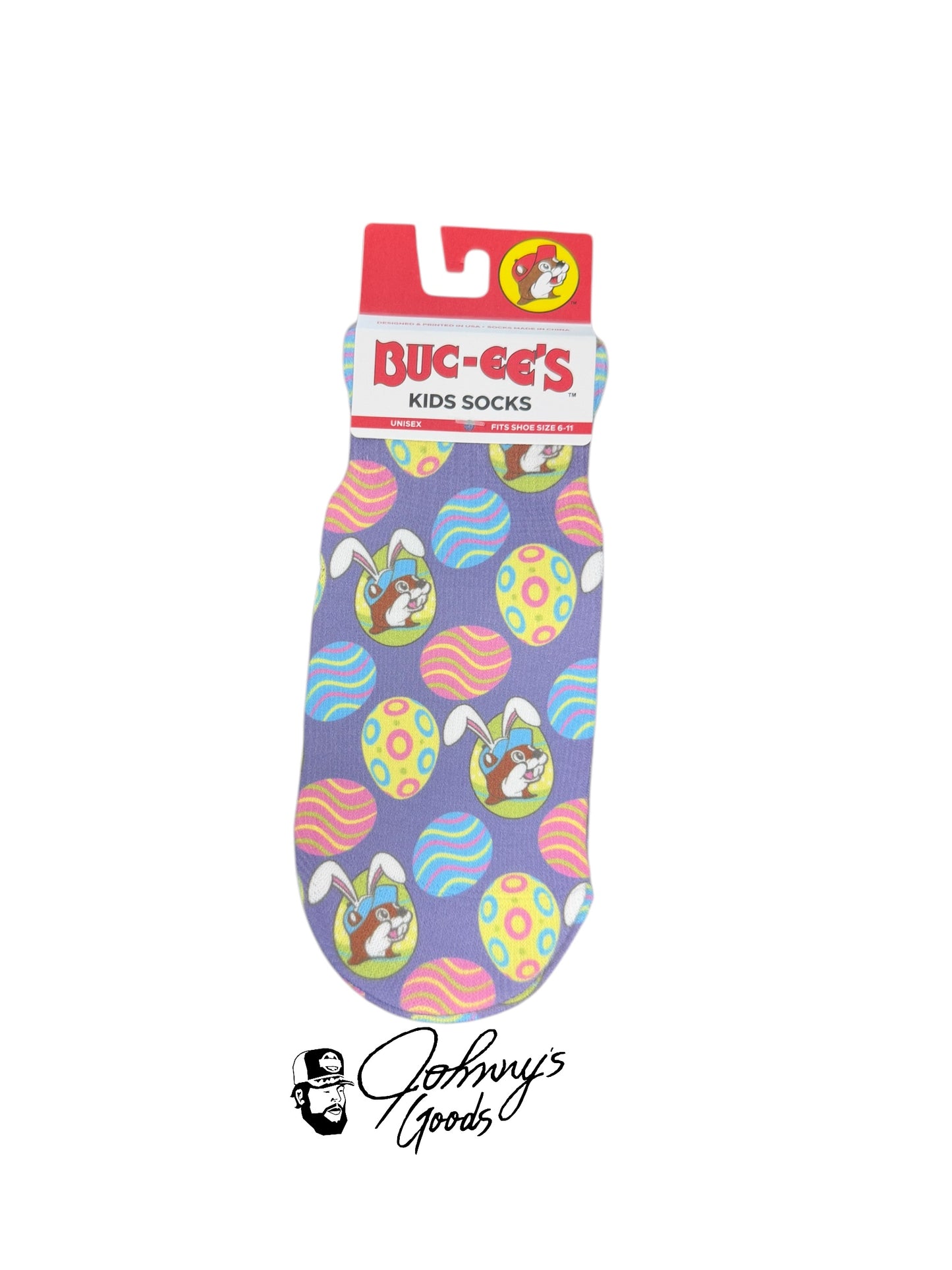 Buc-ee’s Easter Socks 2025