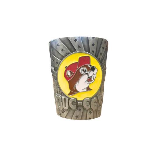 Buc-ee's Metal Shot Glass buc ees buc ee's bucees buccees buc-ees