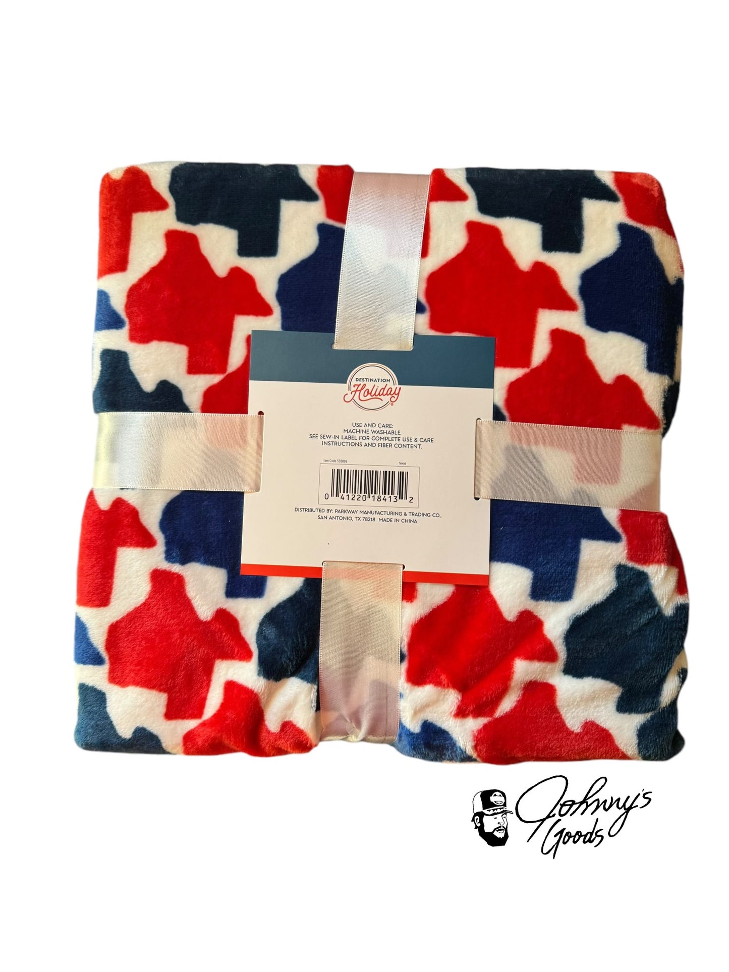 HEB Red White Blue Blankets