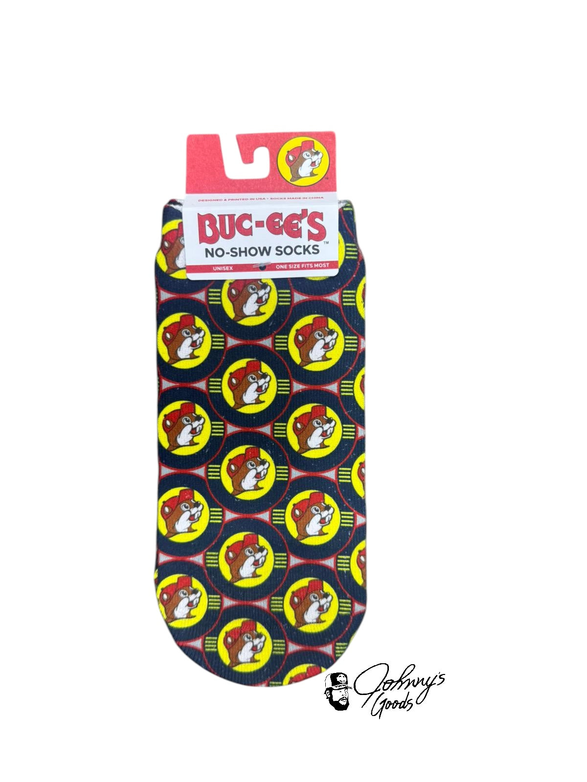 Buc-ee's No-Show "One-Size Fits Most" Socks