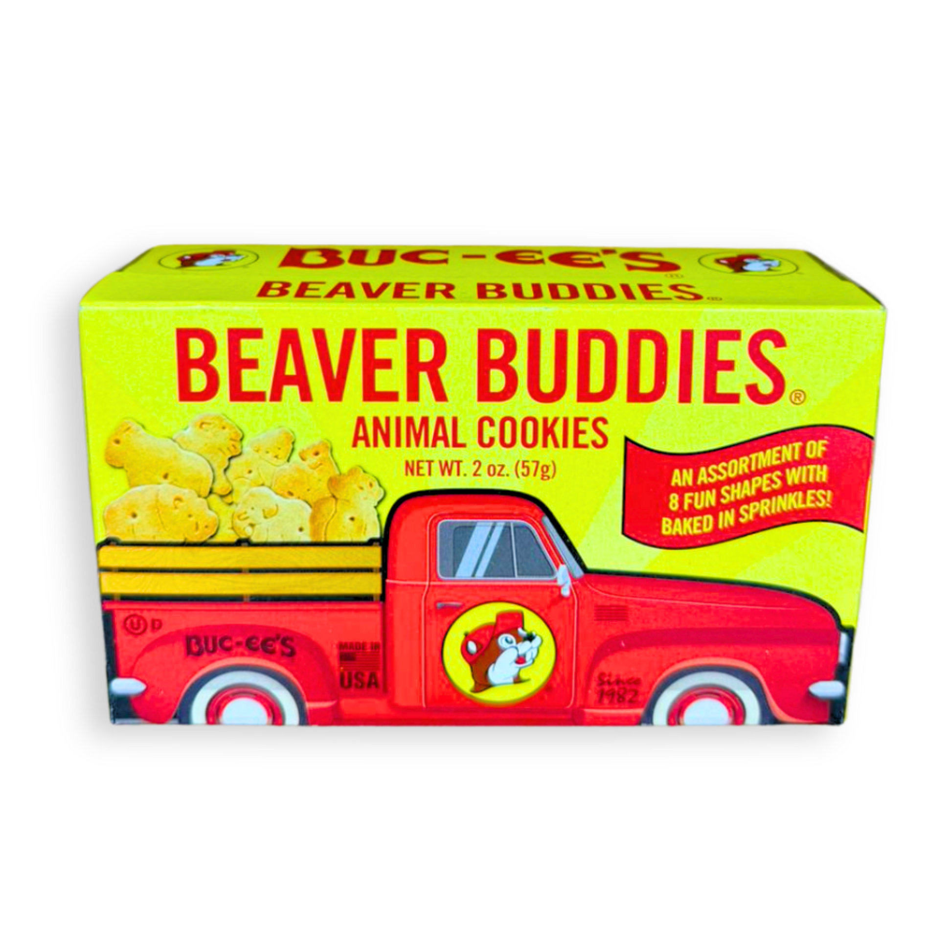 Buc-ee's Beaver Buddies Animal Cookies 6-Pack buc ees buc ee's bucees buccees buc-ees