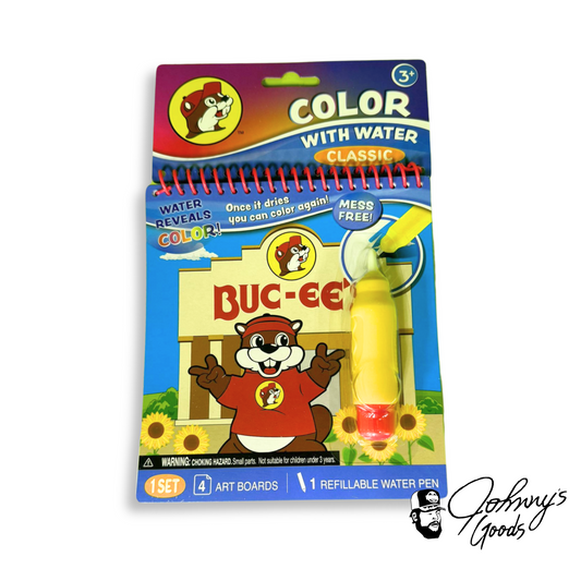 Buc-ee's Color With Water Booklet