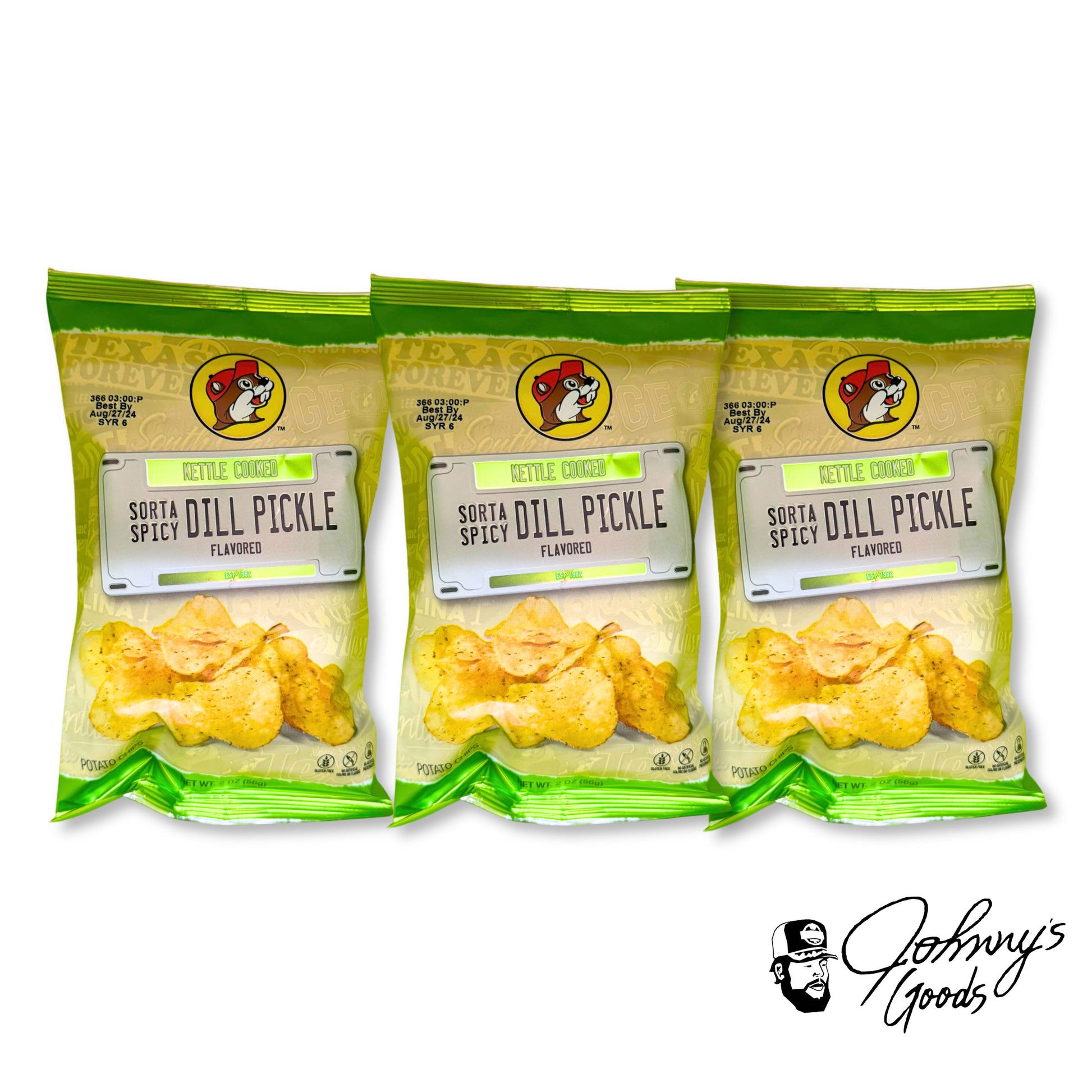 Buc-ee's Kettle Cooked Potato Chips Flavored buc ees buc ee's bucees buccees buc-ees
