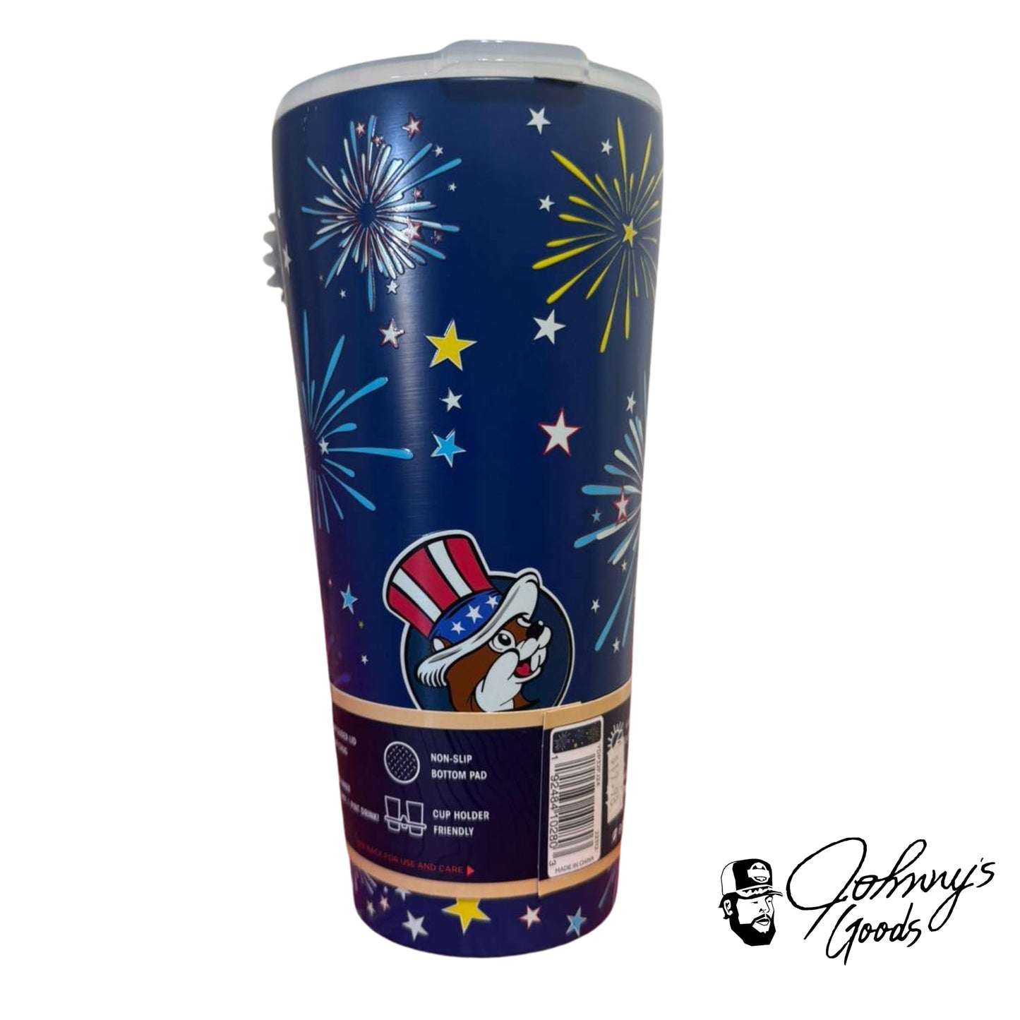 Buc-ee's Tumbler – Land of the Free – Glow in the Dark – 32 oz