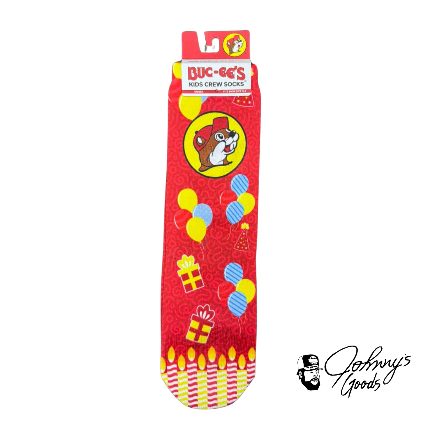 Buc-ee's Kids Crew Socks - Comfortable, Fun, and Stylish Socks for Kids