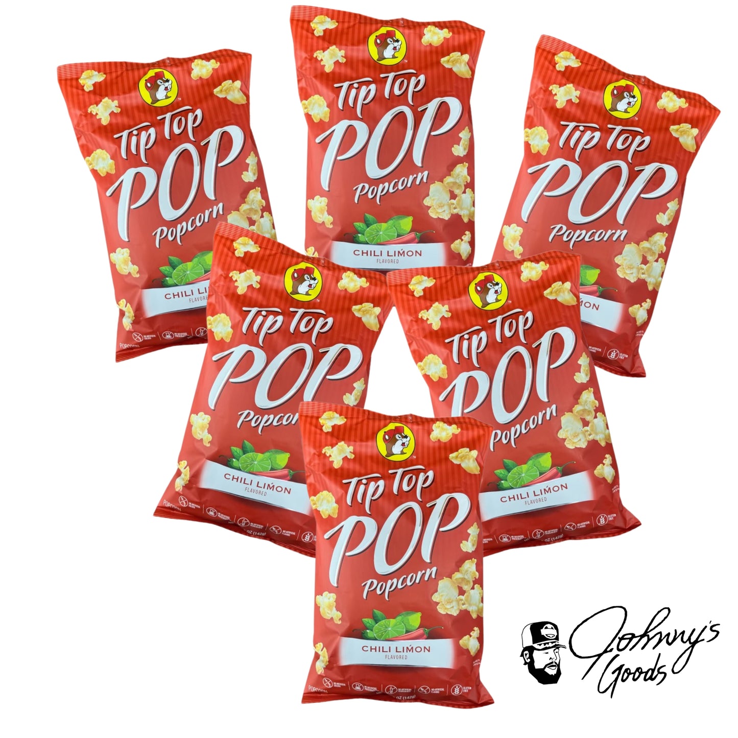 Buc-ee’s Tip Top Popcorn – Delicious Popcorn in 8 Flavor Varieties (Butter, White Cheddar, Dill Pickle & More)