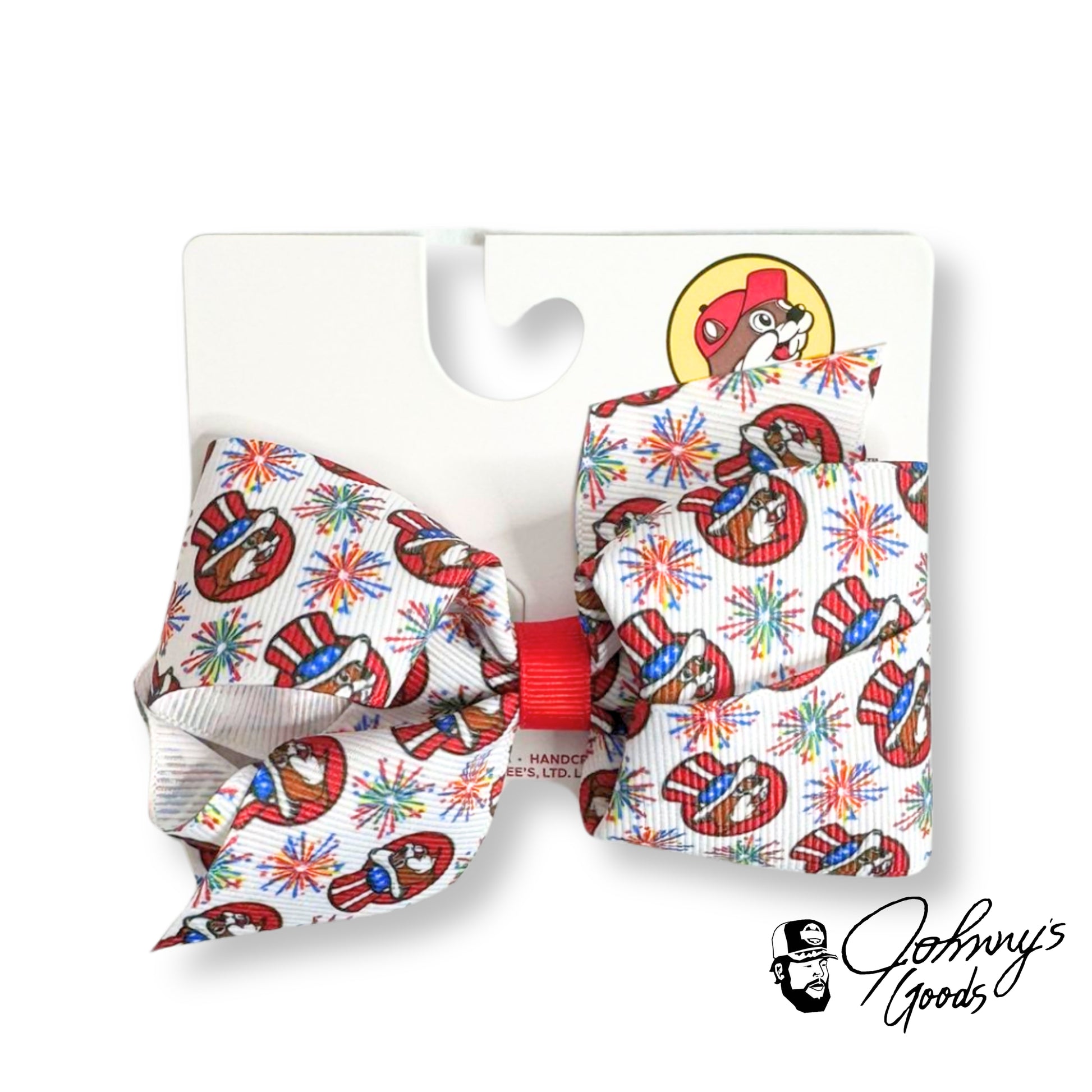 Buc-ee's 4th of July Hair Accessories, 2024 buc ees buc ee's bucees buccees buc-ees festive hair accessories bow tie headbands