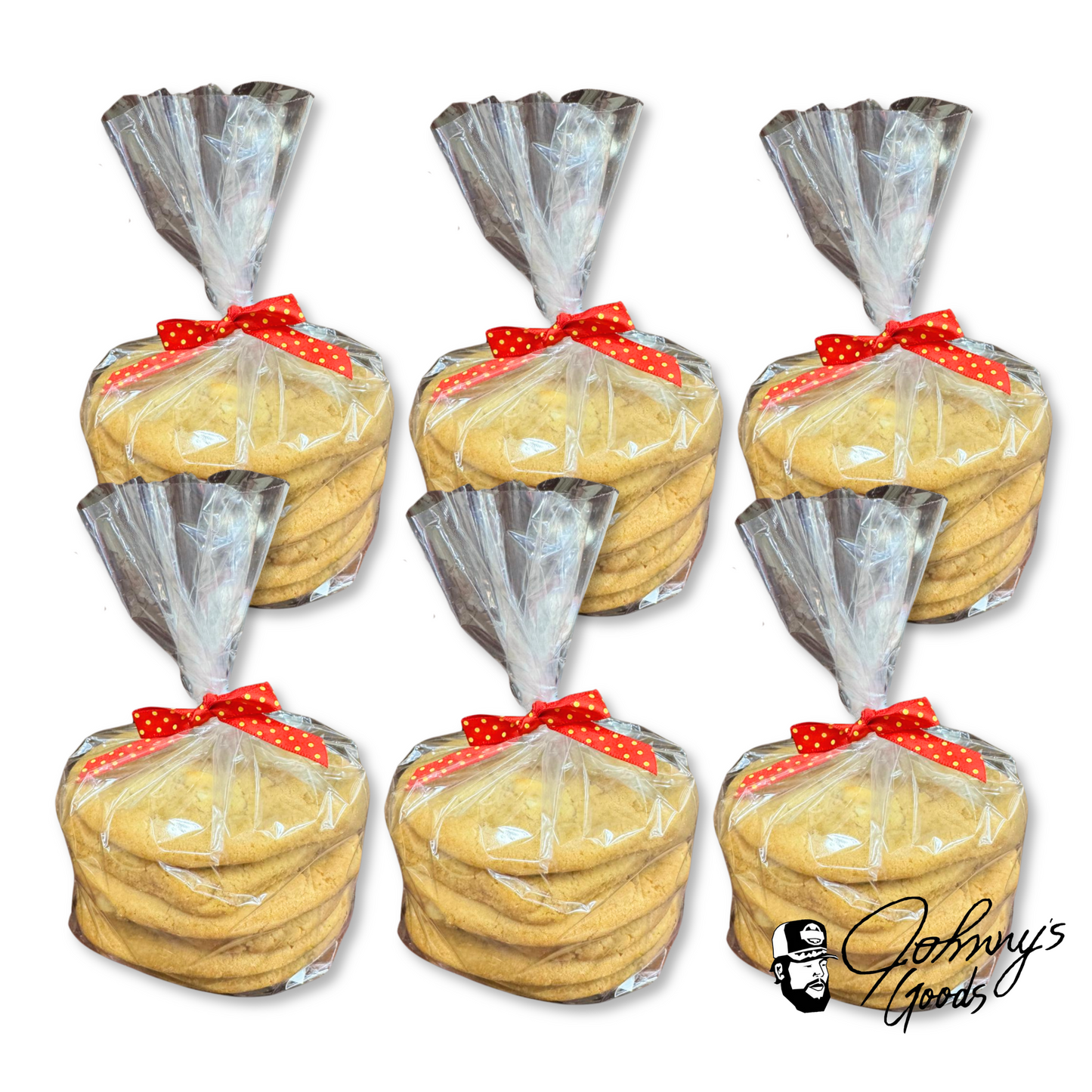 Buc-ee's White Choco Macadamia Nut Cookies - 6 Pack