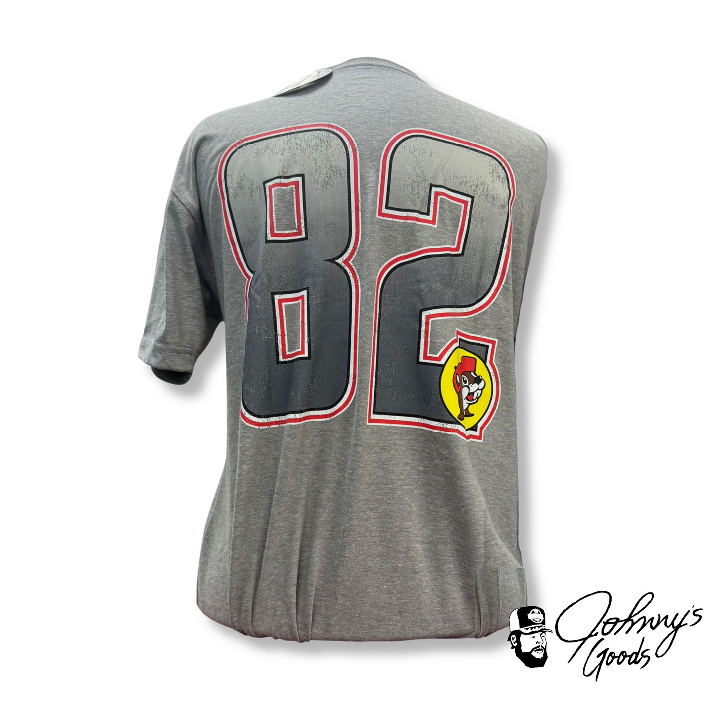 Buc-ee's Beavers Football Shirt Gray