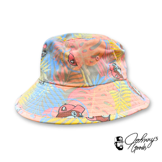Buc-ee's Bucket Hat Tropical Pastel One Size buc ees buc ee's bucees buccees buc-ees
