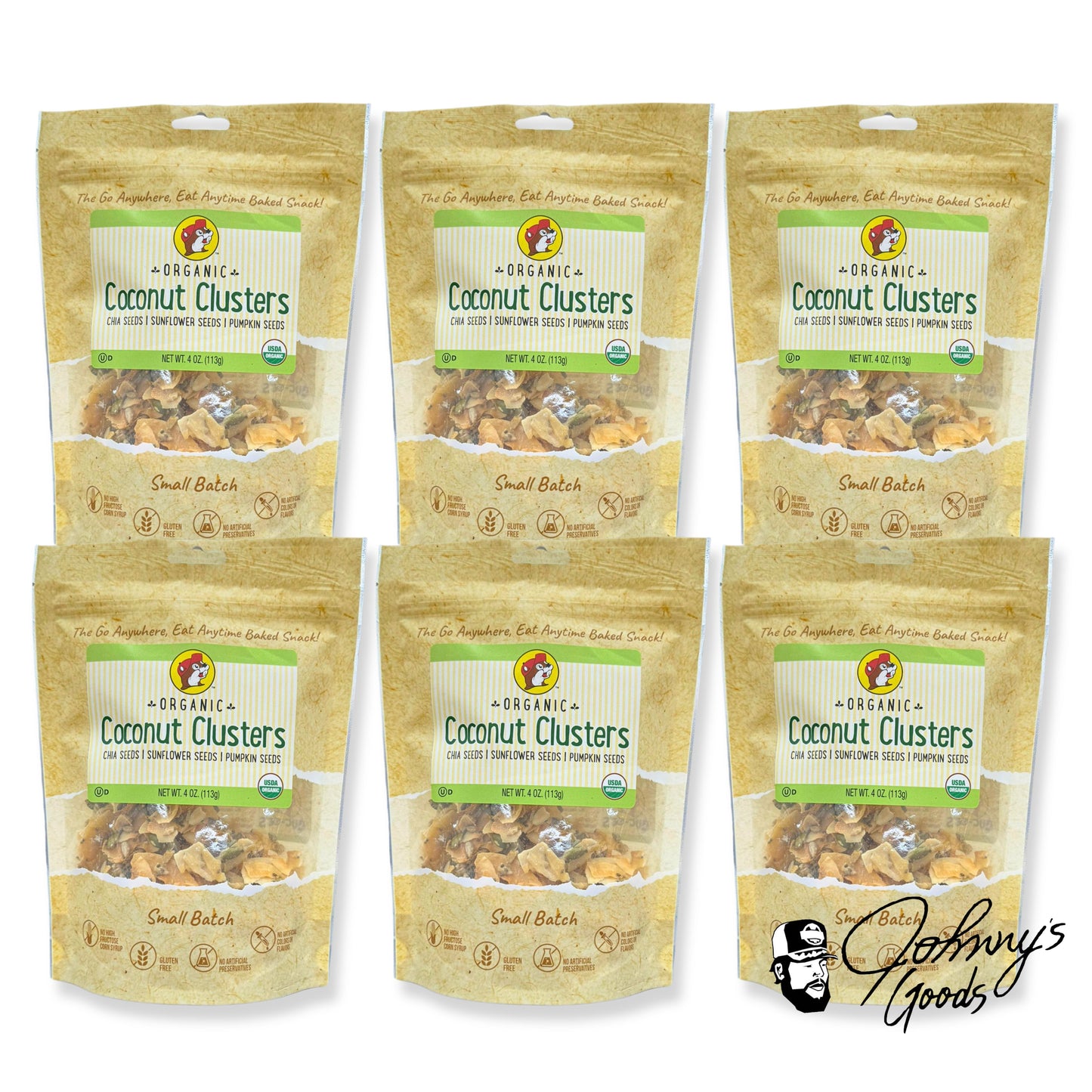 kind clusters coconut cashew pecan