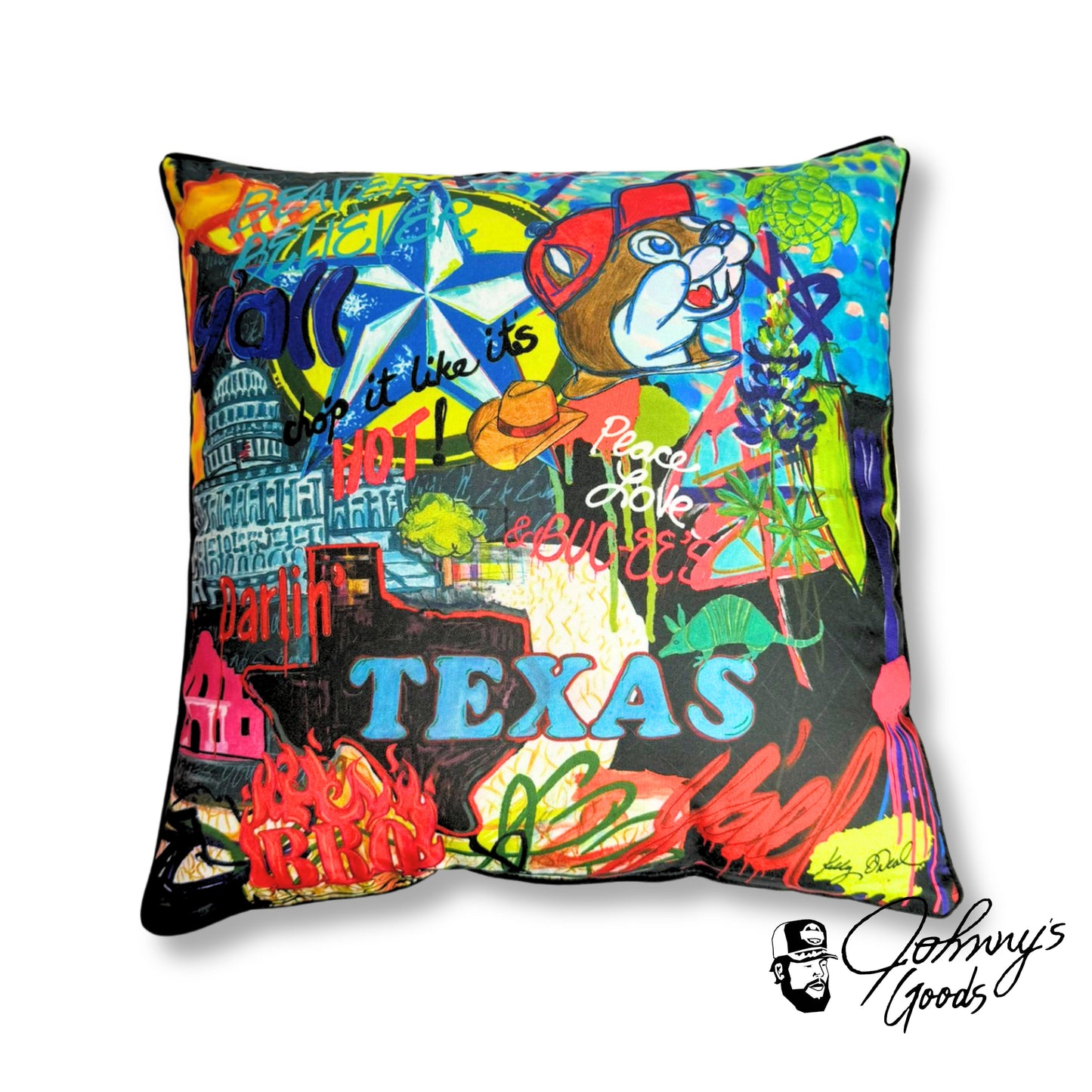 buccees decorative pillows texas pillow