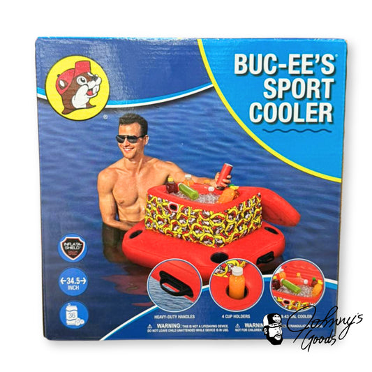 Buc-ee's Inflatable Sport Cooler buc ees buc ee's bucees buccees buc-ees