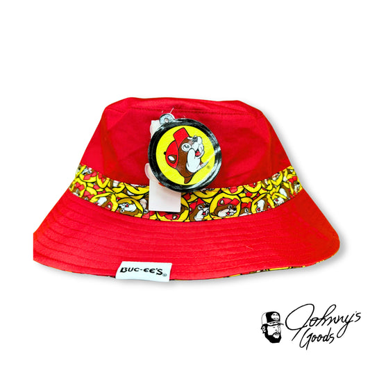 Buc-ee's Reversible Hat Red with Logo buc ees buc ee's bucees buccees buc-ees