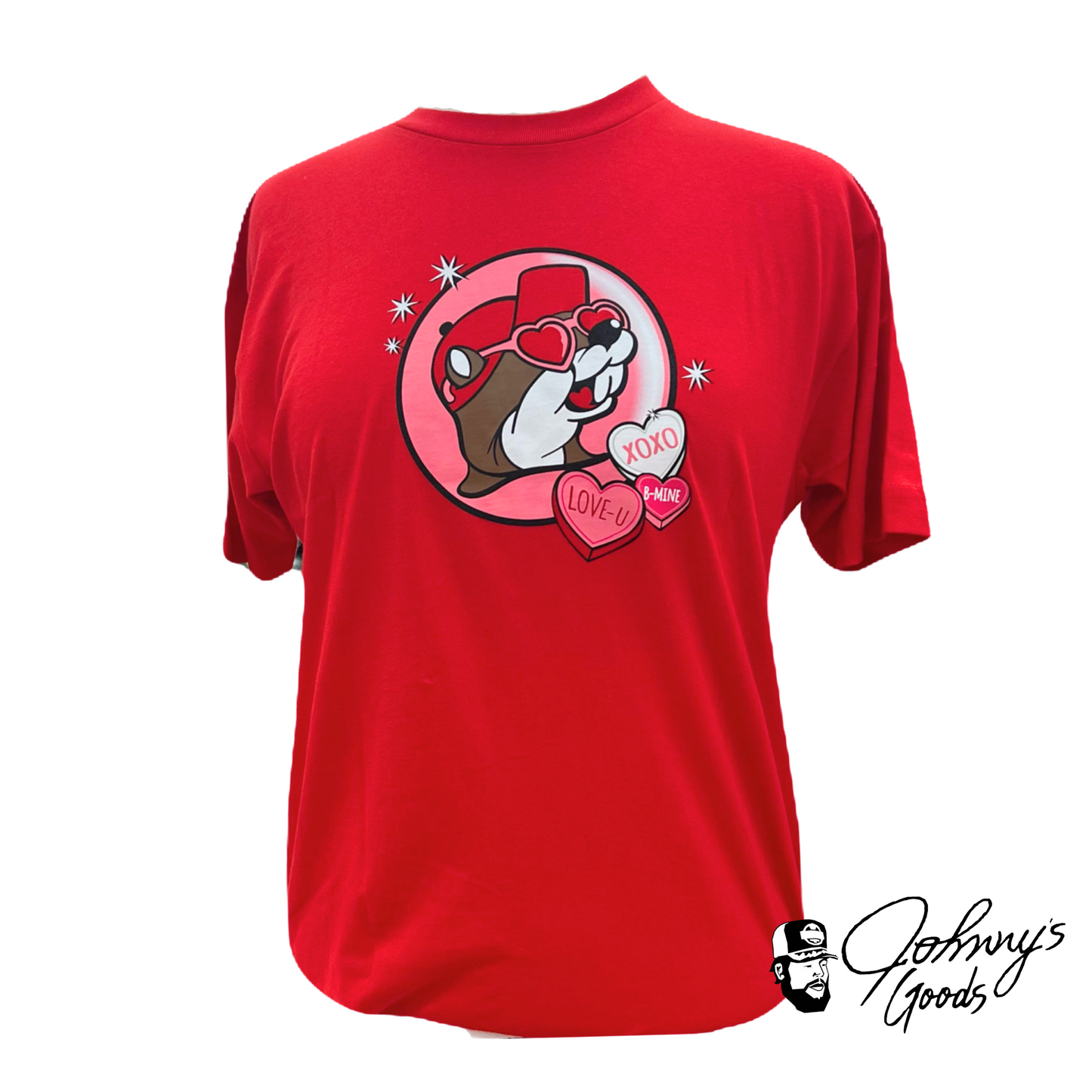 Bucees Valentine's Day TShirt, 2024 Johnny's Goods