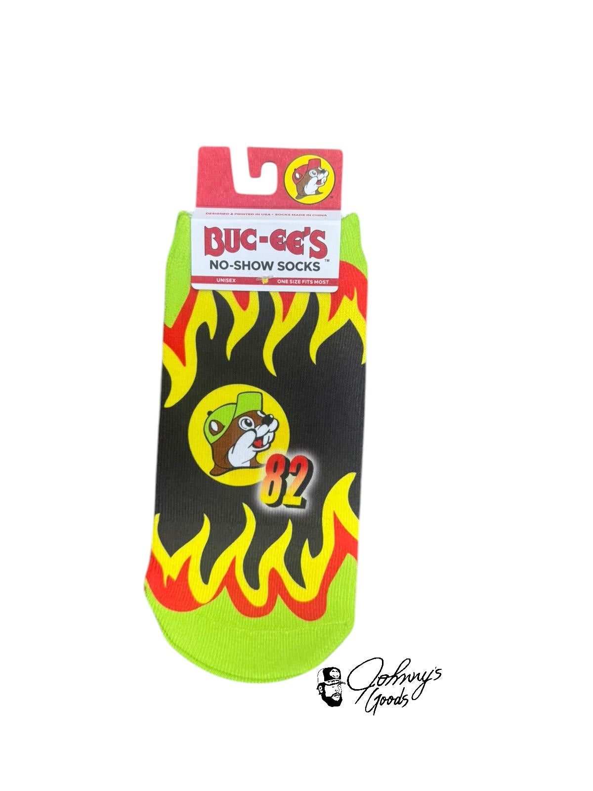 Buc-ee's No-Show "One-Size Fits Most" Socks