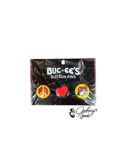 Buc-ee’s Button Pins (3)