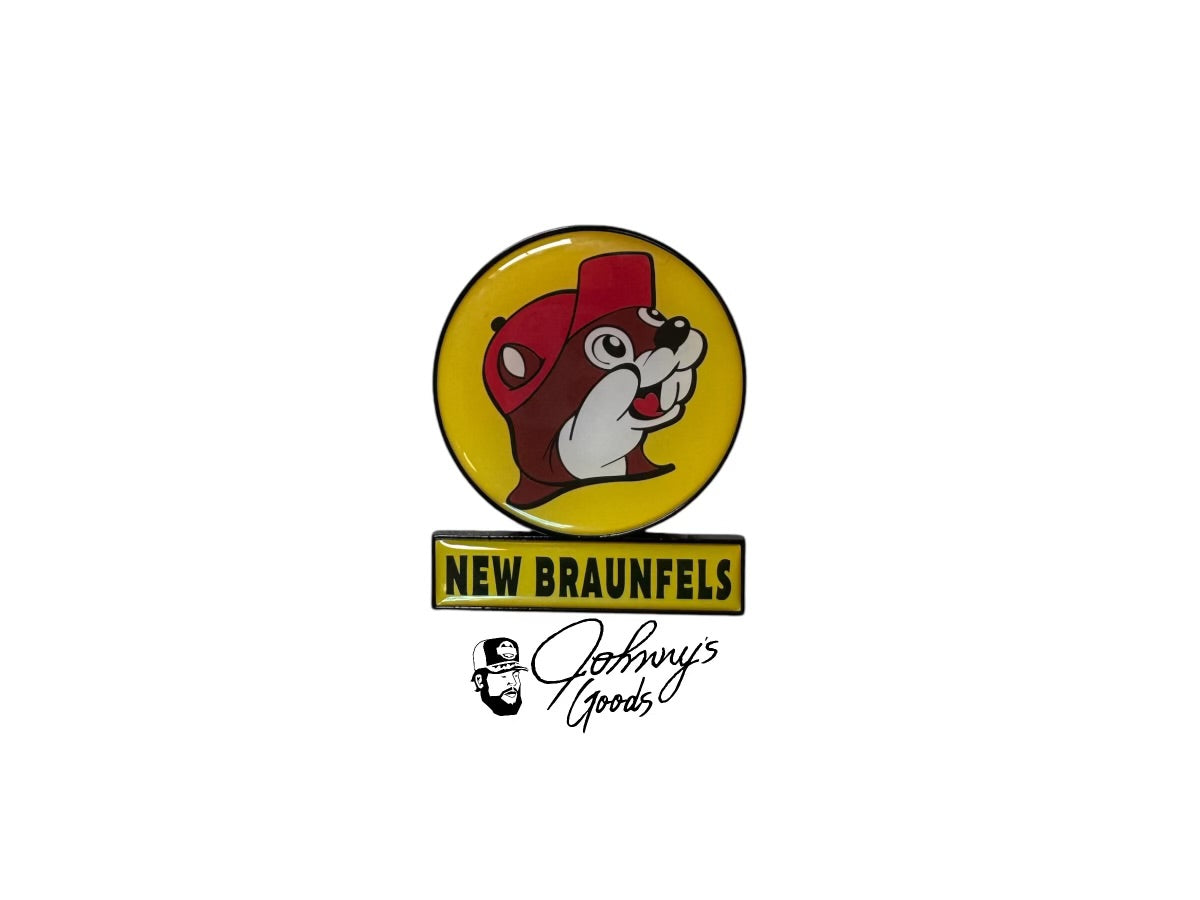 Buc-ee's Texas Magnet Beaver Logo