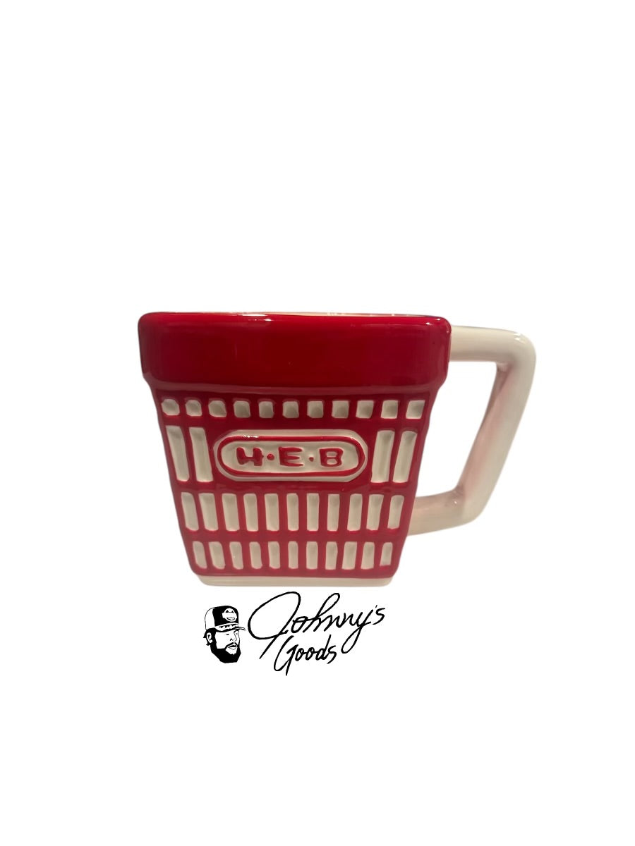 H•E•B Shopping Basket Coffee Cup