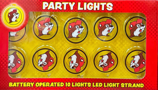 Buc-ee’s party lights