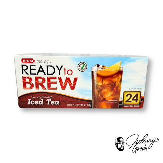 HEB Black Tea Ready to Brew - 24 Family Size Bags