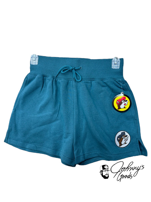 Buc-ee’s Teal Logo Shorts