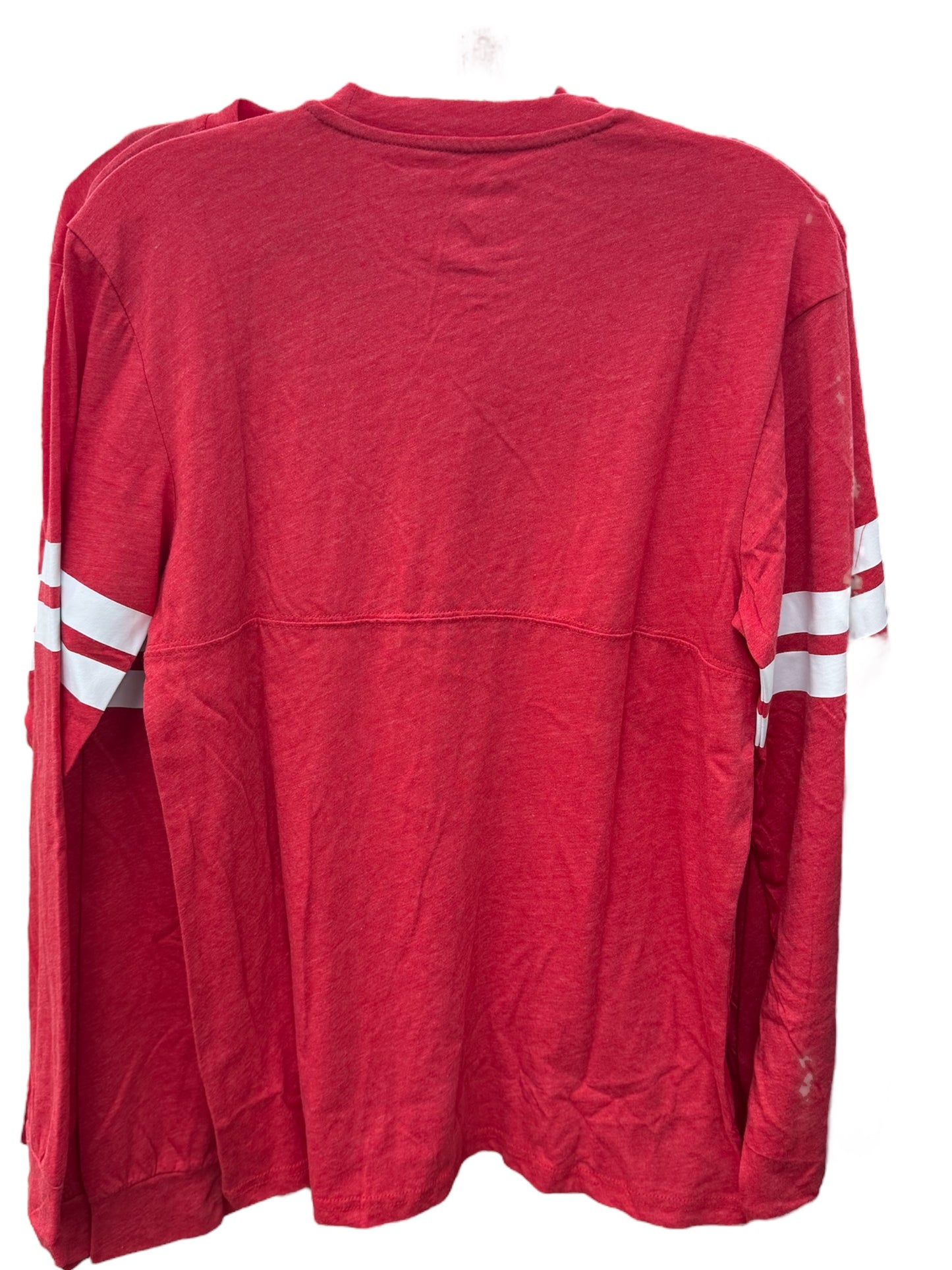 Buc-ee’s Red Stripped Long Sleeve Shirt