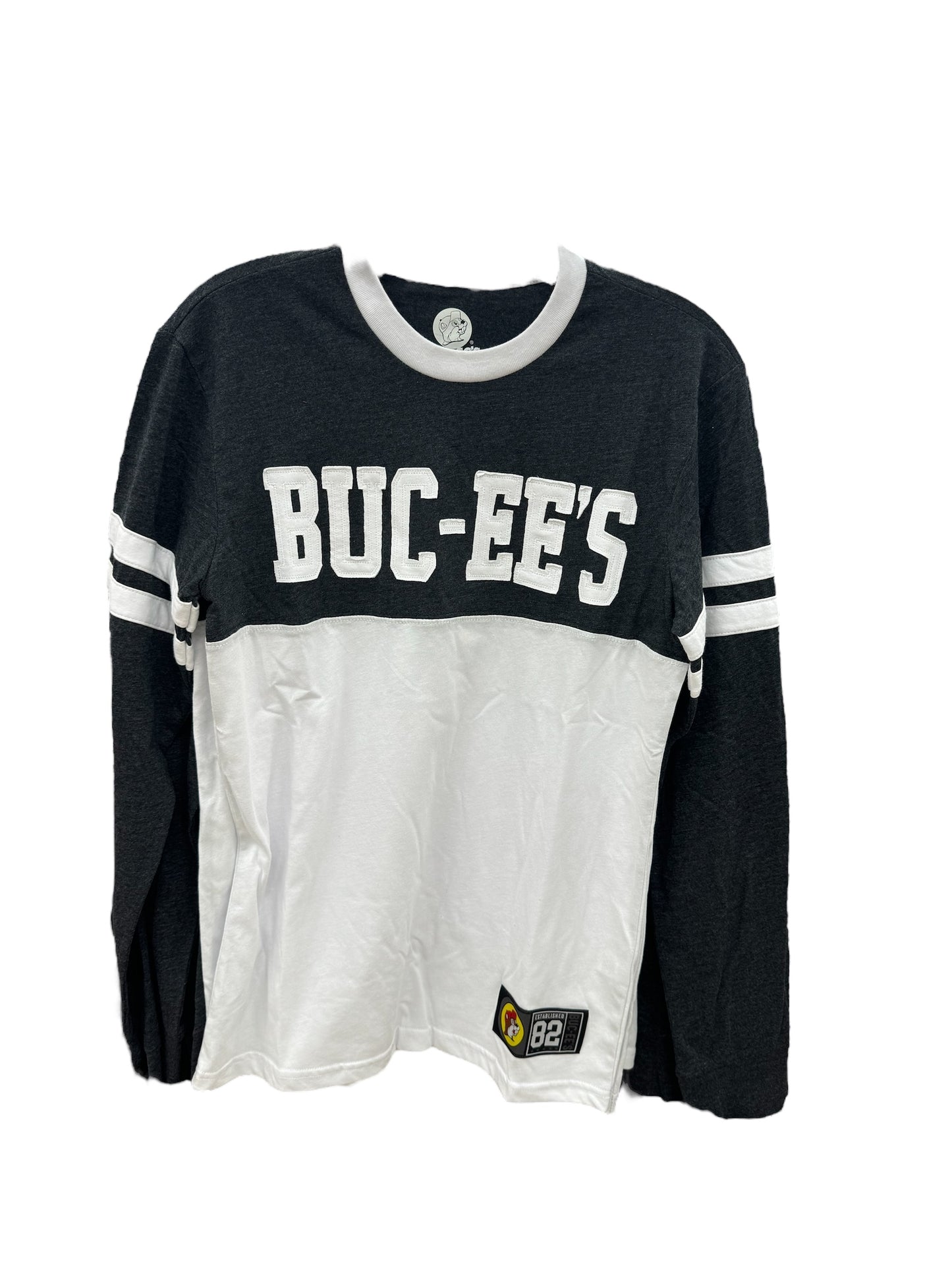 Buc-ee’s Black And White Long Sleeve Shirt