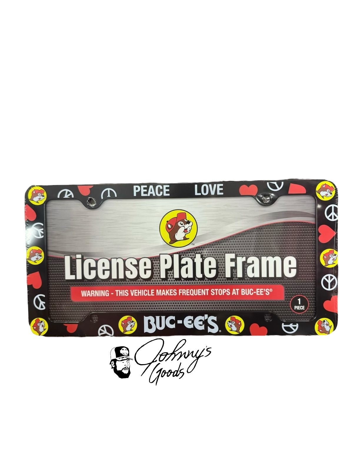 Buc-ee's License Plate Frame