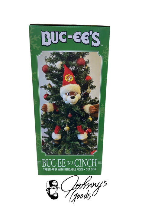 Buc-ee’s Christmas Treetopper with Bendable Picks