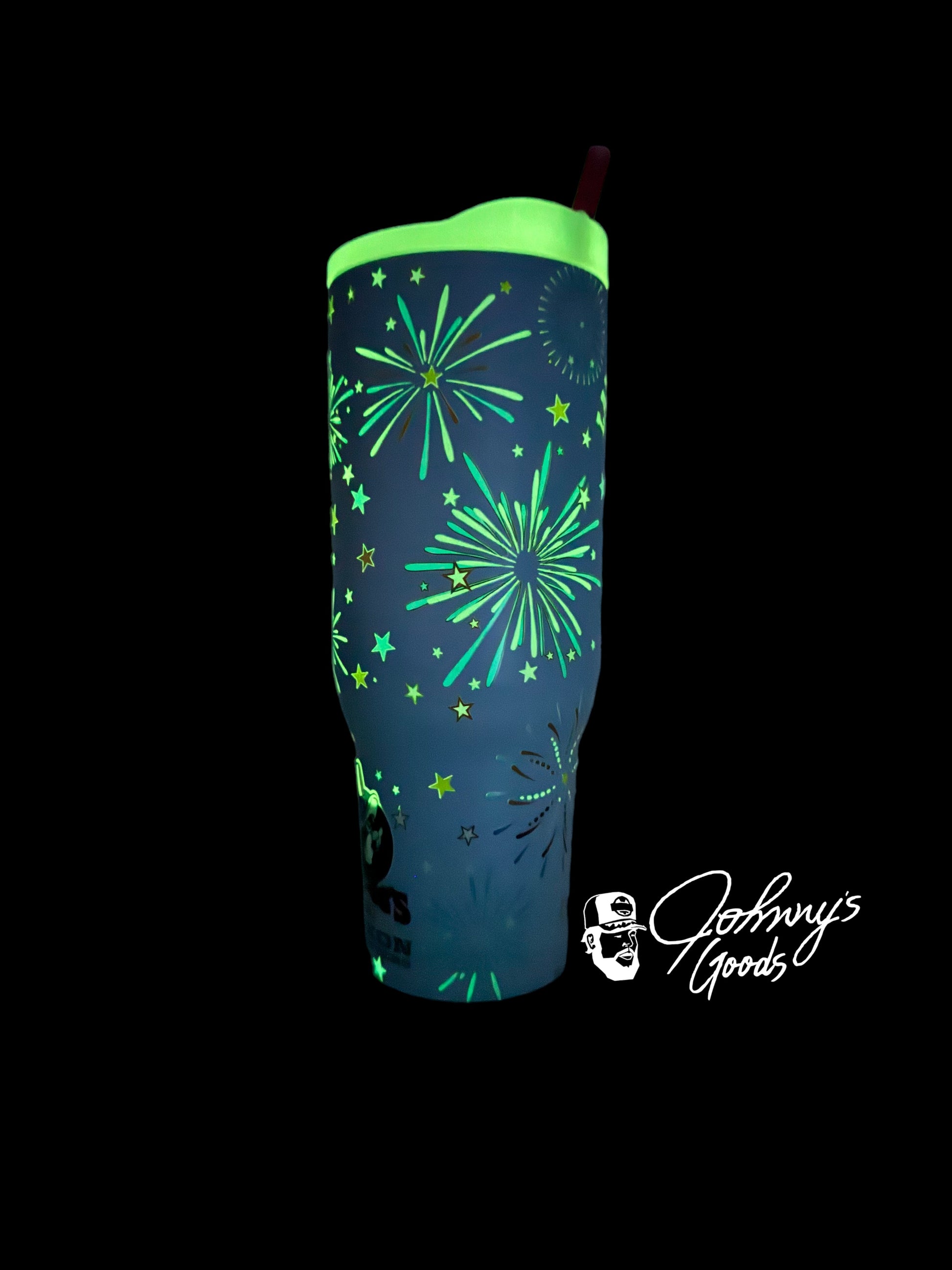 Buc-ee's 4th of July Tumbler, 2024 Design (Glow in the Dark) buc ees buc ee's bucees buccees buc-ees