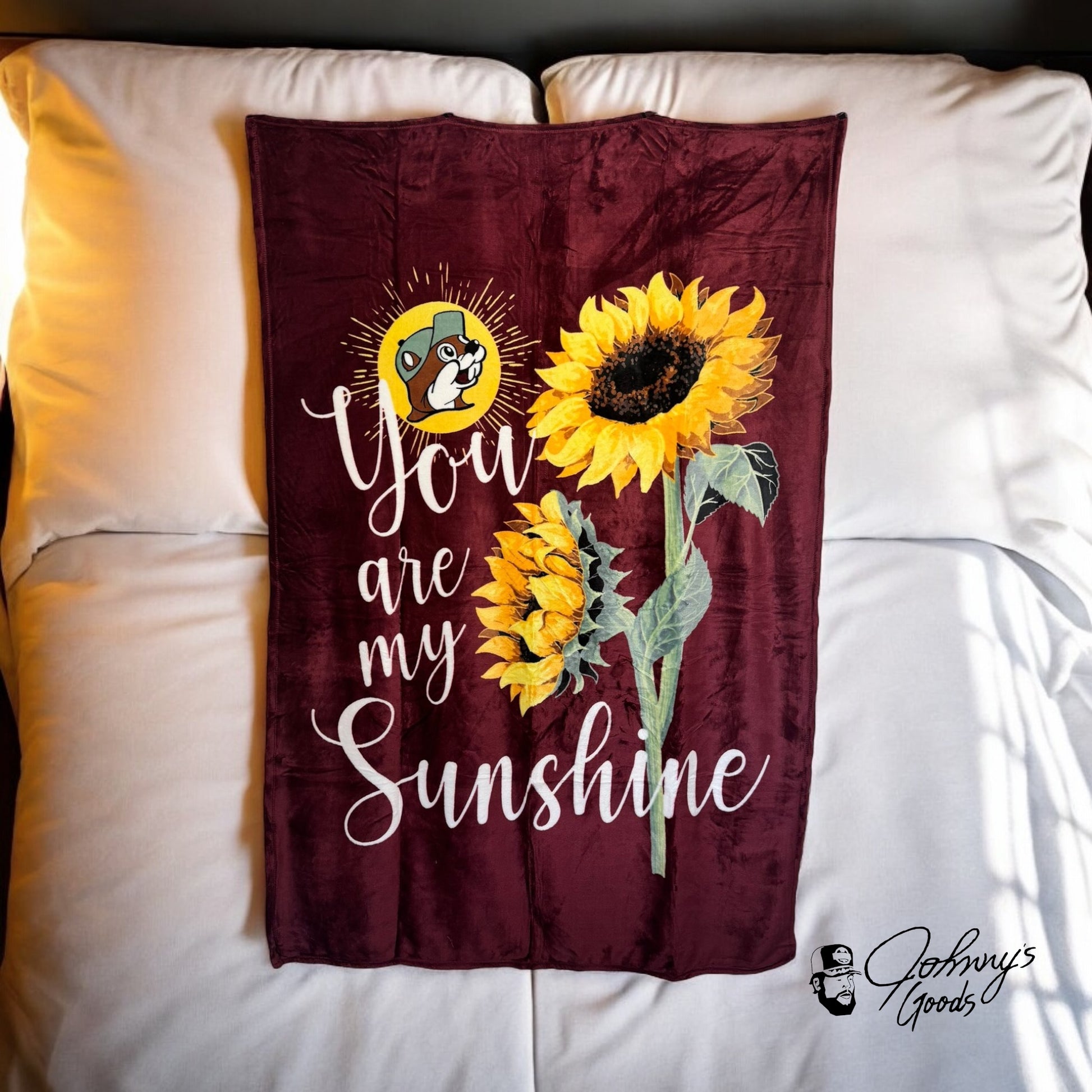 You are my sunshine bucees blanket