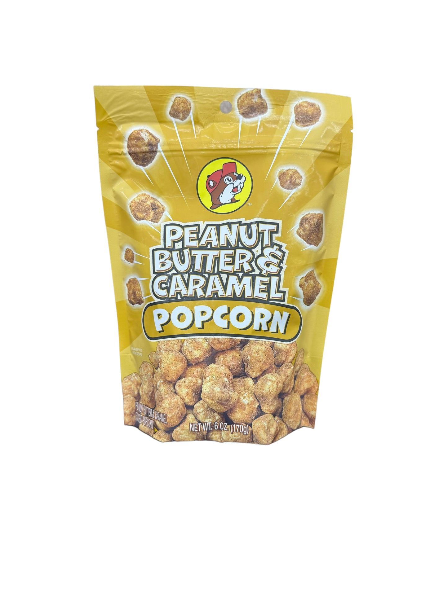 Buc-ee’s Flavored Popcorn – Peanut Butter & Caramel – Spicy & Cinnamon Options – Sweet & Savory Snack