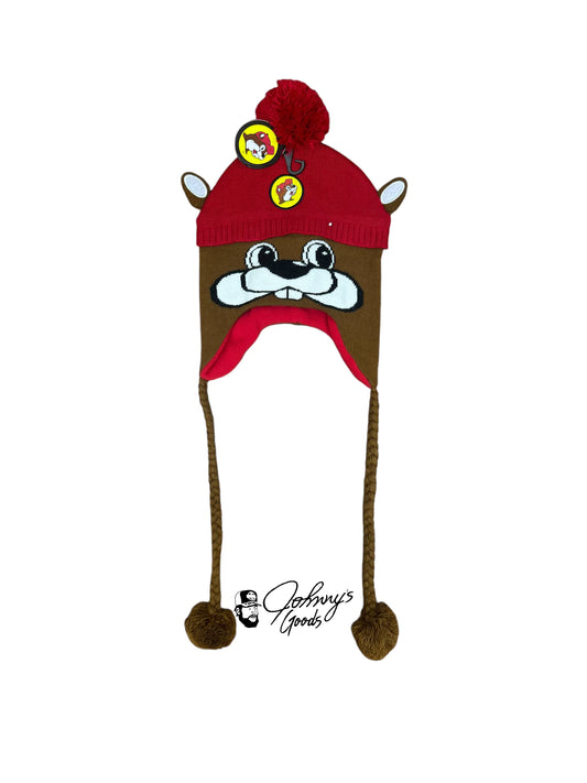 Buc-ee’s Mascot Beanie with Flaps