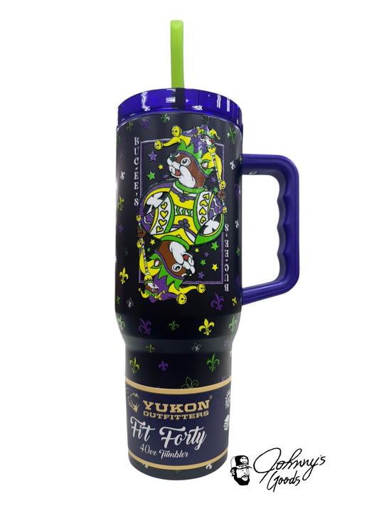 Buc-ee’s Mardi Gras Tumbler