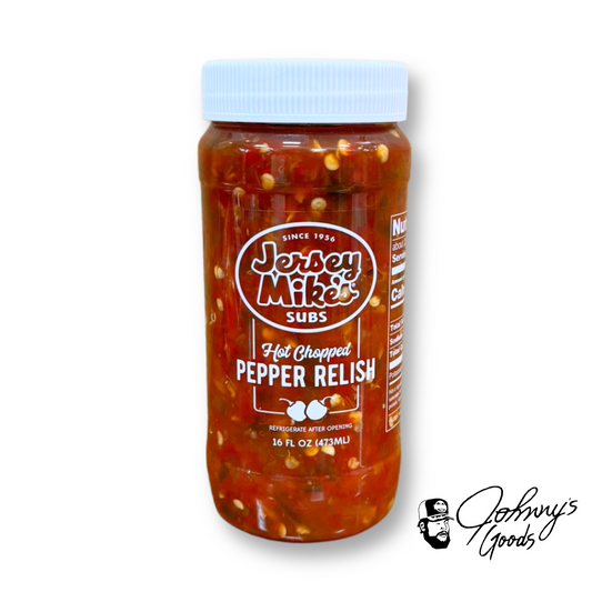 Jersey Mike's Subs Hot Chopped Pepper Relish, 16 oz