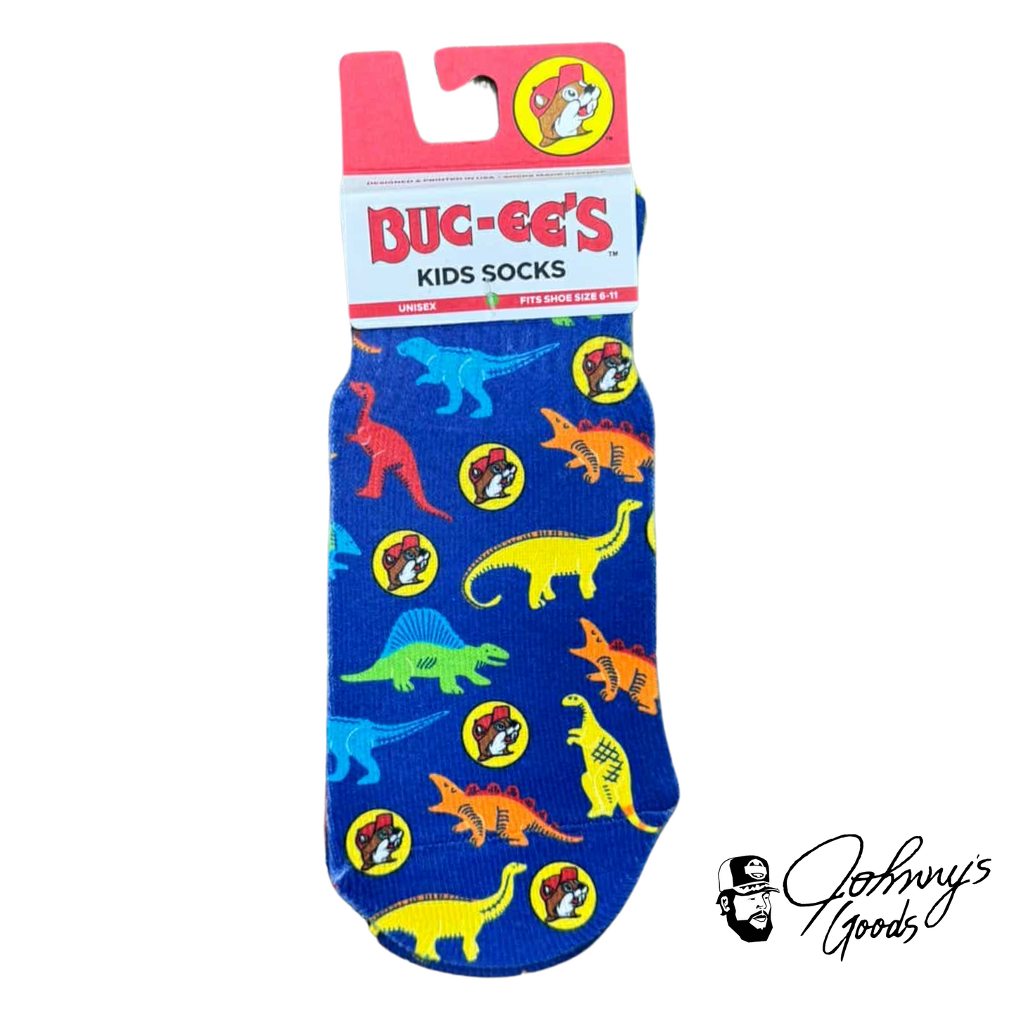 Buc-ee's Ankle Sublimated Kids Socks