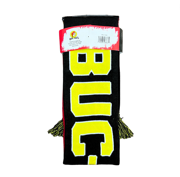 Buc-ee's Reversible Knit Scarf with Logo buc ees buc ee's bucees buccees buc-ees