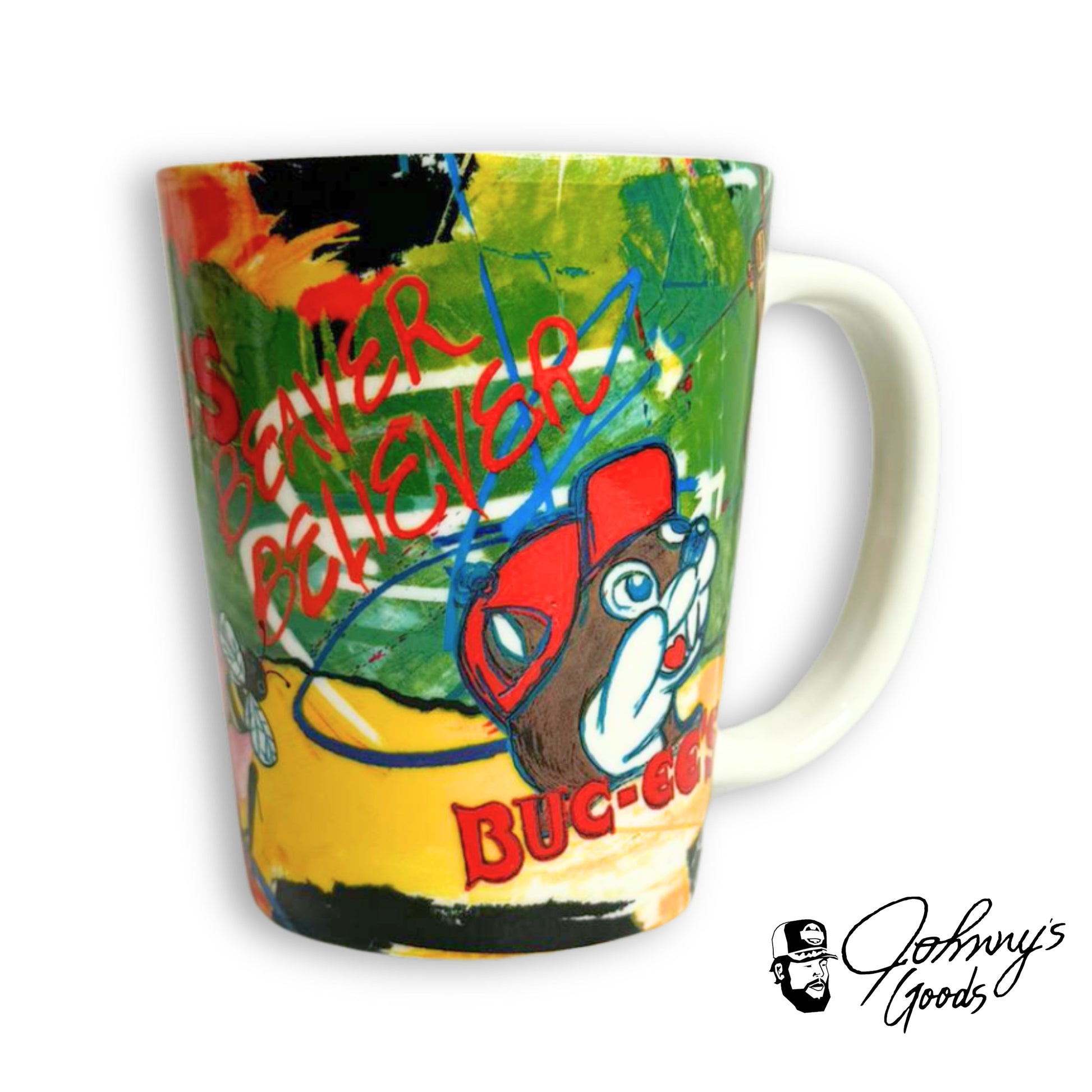 buc-ees ceramic mug cup