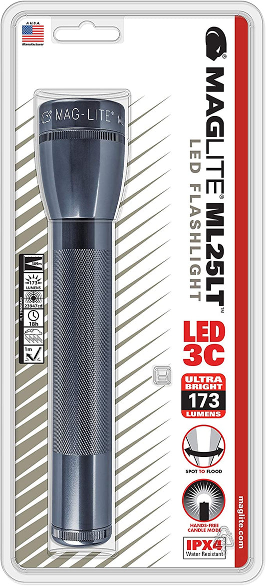 Products Maglite ML25LT LED 3-Cell C Flashlight bright beam adjustable lighting aluminum alloy 
